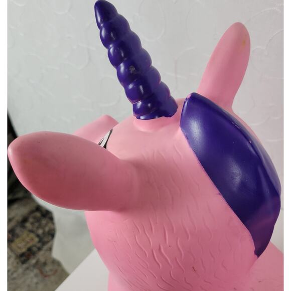 MegaFun Unicorn Bounce A Long Buddies Luna Toddler Animal Toy Age 3+ - Picture 6 of 16